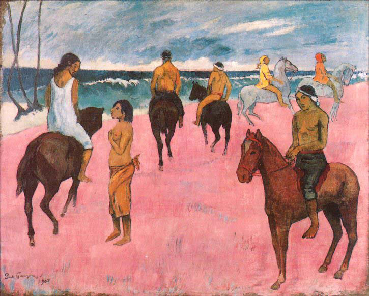 Riders on the Beach